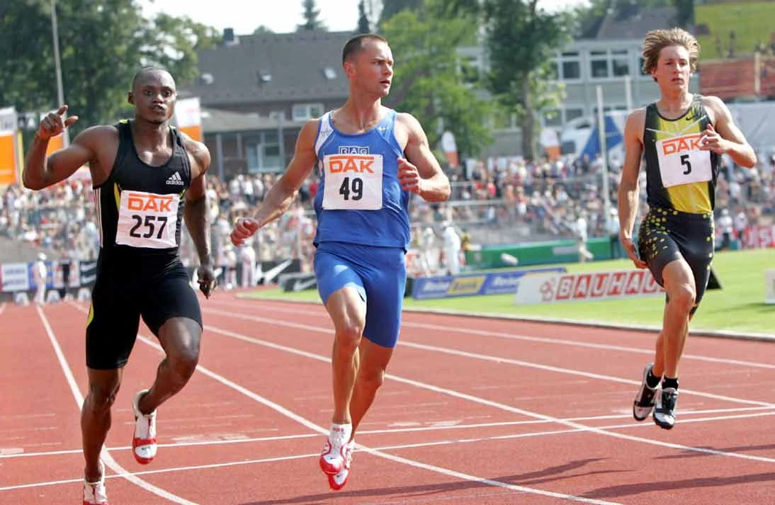 01-Sprinter Alexander Kosenkow (Mite) will sich vor heimischer Kulisse ein spannendes Duell mit Tobias Unger liefern.