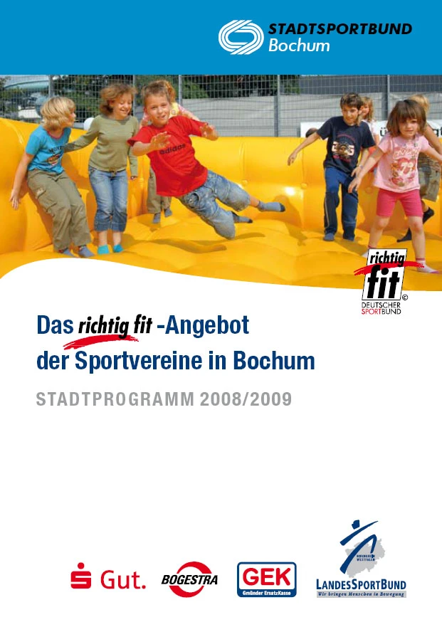 Richtig fit Broschüre