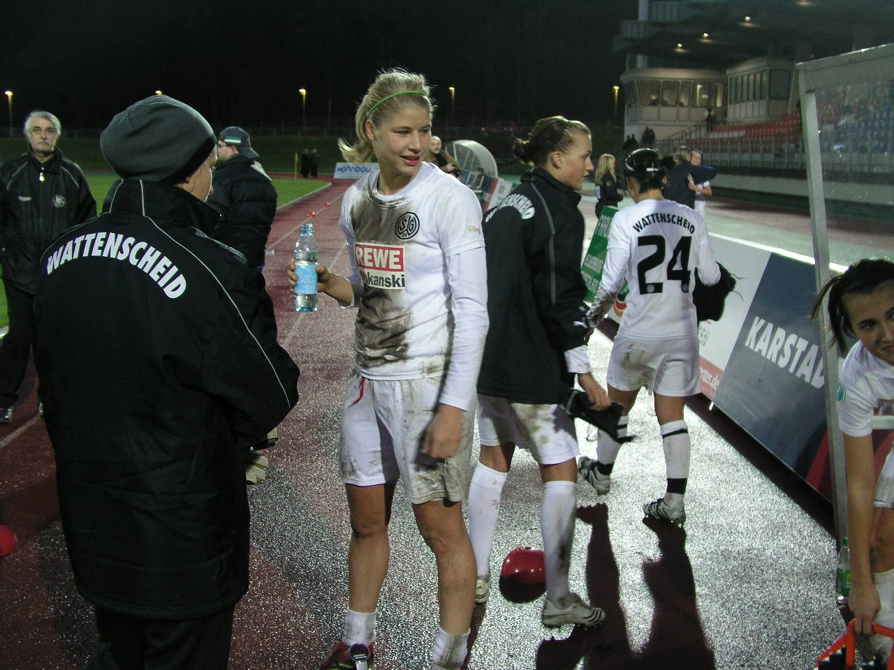 Lena Wermelt war im Pokalkrimi gegen Essen die Matchwinnerin. In der 117. Minute der Verlängerung gelang ihr der entscheidende Treffer.