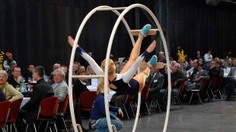 Rhönradturnerin