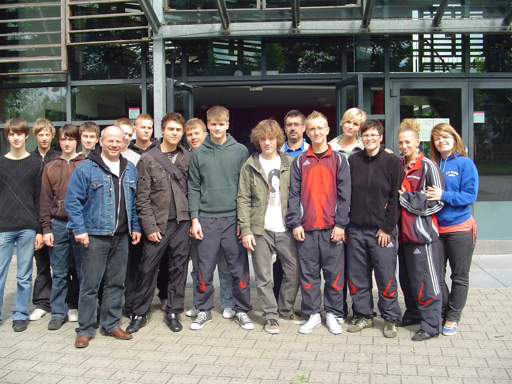 Gruppenbild Judoka des PSV Bochum