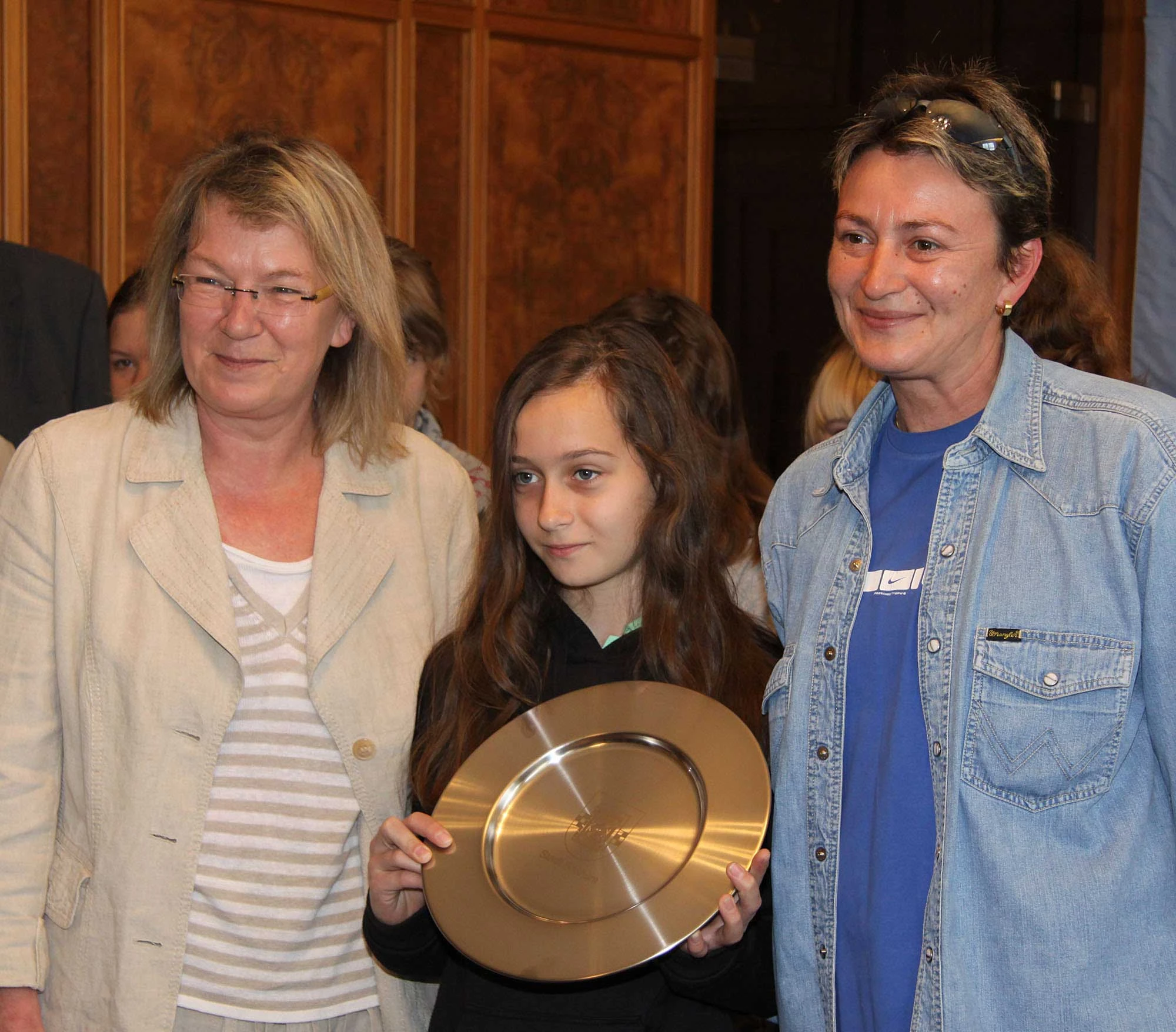 In Bochum wurde die polnische Gruppe von Bürgermeisterin Gaby Schäfer im Rathaus empfangen.