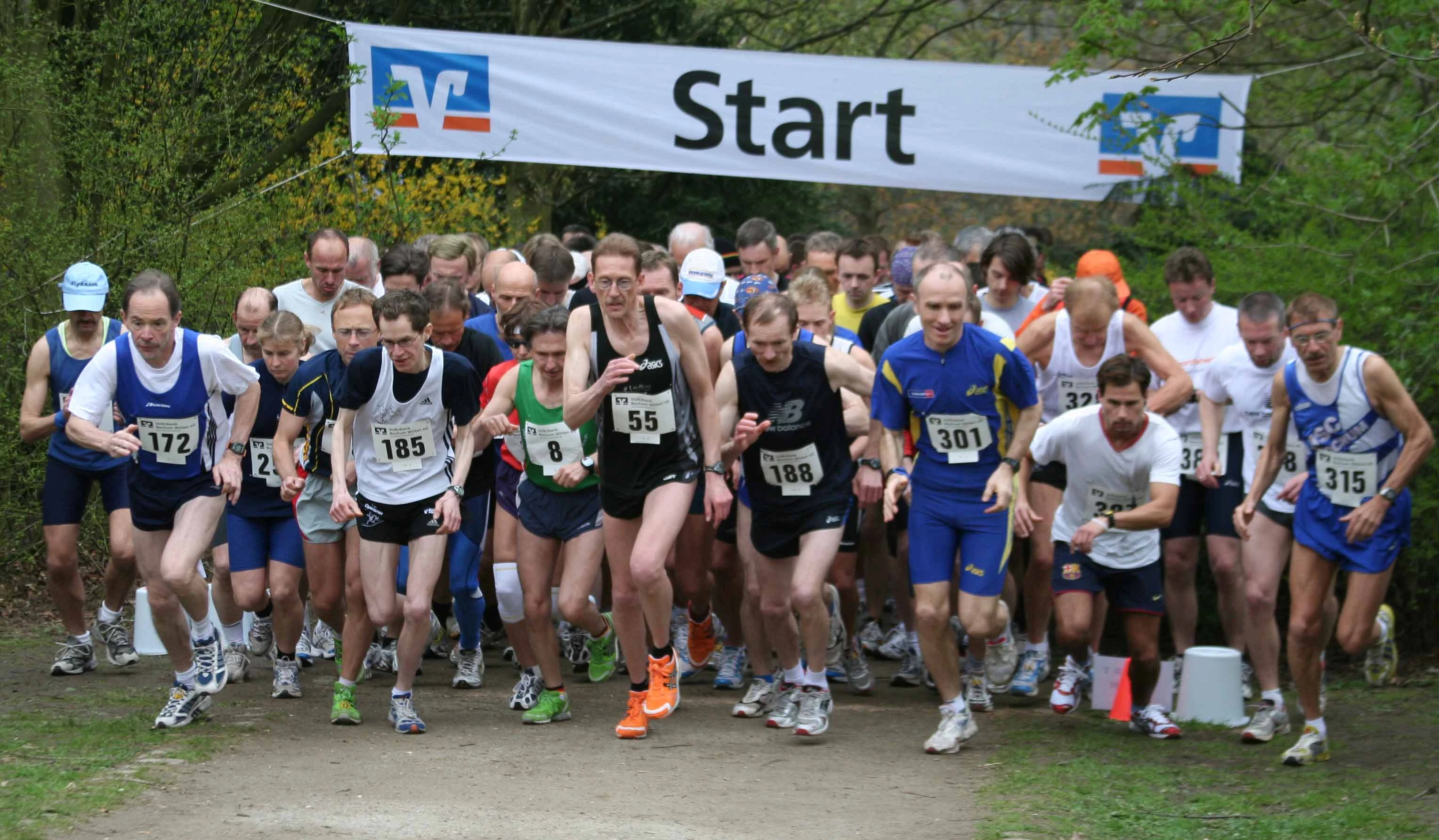 Start des Volkslaufs in Langendreer