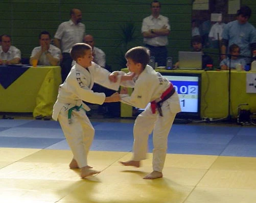 Judo-Nachwuchs auf der Matte