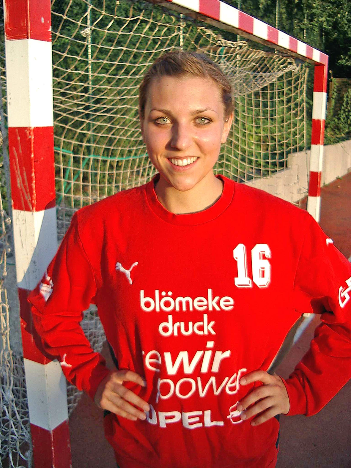 Handballtorhüterin Jenny Wöss