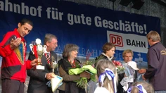 Pokalübergabe