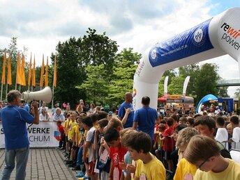 Start zum Westparklauf der Bochumer Schulen