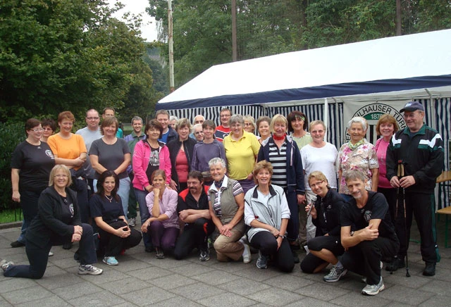 Gruppenfoto der Teilnehmer des Aktiventags