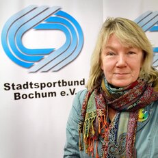 Die Vorsitzende des SSB Gabriela Schäfer