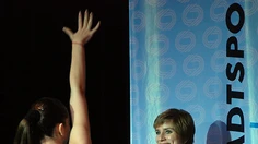 Athletin der Rhythmischen Sportgymnastik