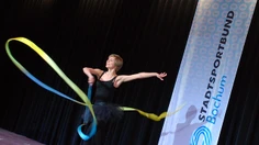 Athletin der Rhythmischen Sportgymnastik