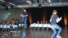 Einradfahrer
