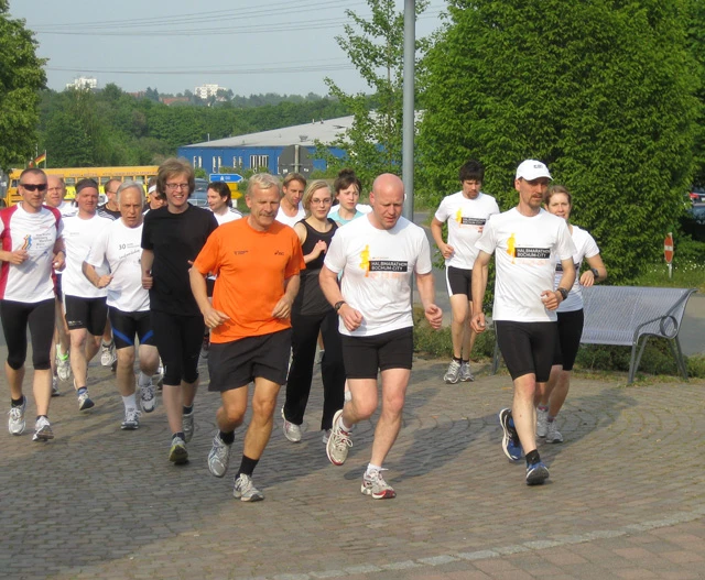 Erstes Training für den Halbmarathon