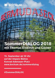 Plakat SommerDIALOG 2018