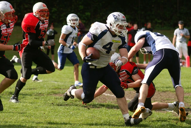 Spielszene American Football