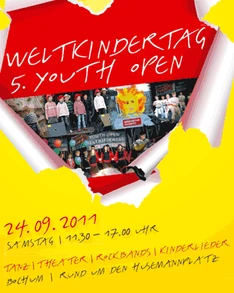 Veranstaltungsplakat Youth Open