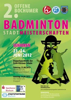 2. offene Bochumer Stadtmeisterschaften im Badminton 2012