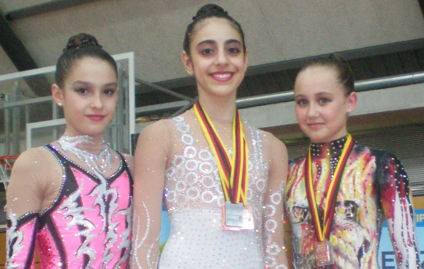 Rhythmische Sportgymnastinnen