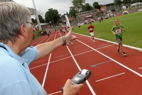 Zieleinlauf Sportabzeichen