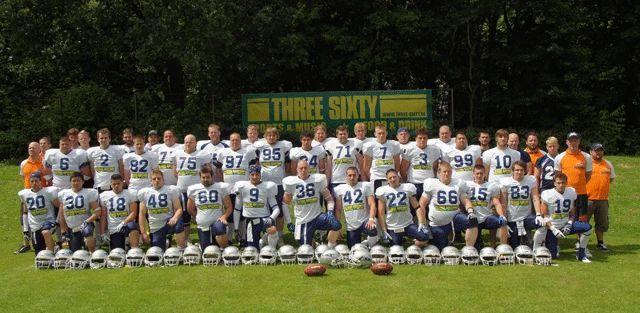 Das Team der Bochum Cadets im Jahr 2012.