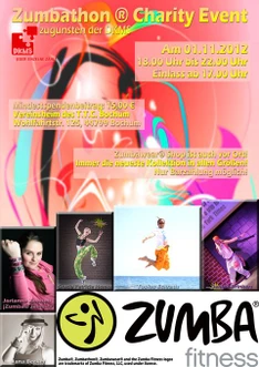 Zumbathon-Plakat