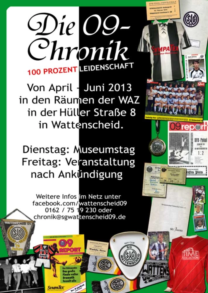 Vereinsmuseum der SG Wattenscheid 09