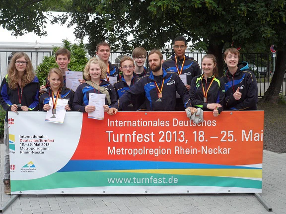 Fechter beim Deutschen Turnfest