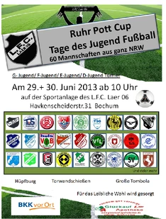 Plakat Jugendfußballturnier