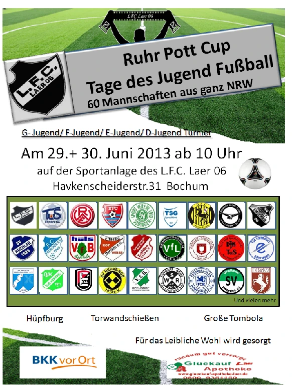 Plakat Jugendfußballturnier