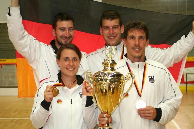 Indiaca-Spieler des TVK Wattenscheid