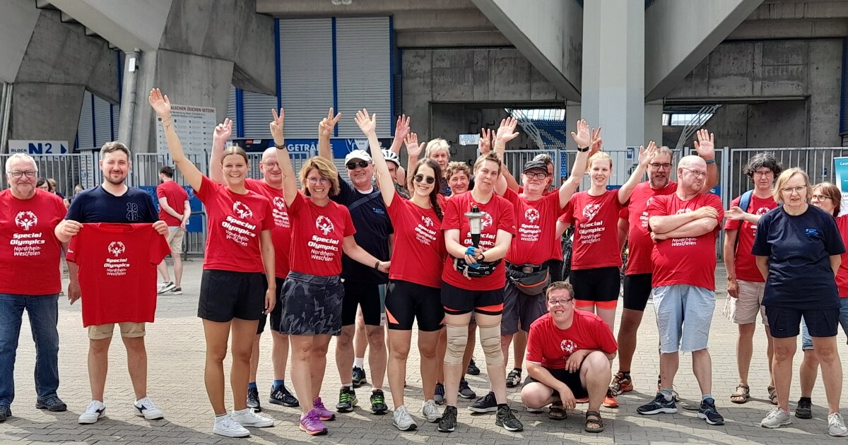 Special Olympics NRWRadtour gestartet