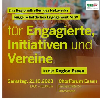 Regionaltreffen für alle Engagierten und Hauptamtlichen am 21.10.2023