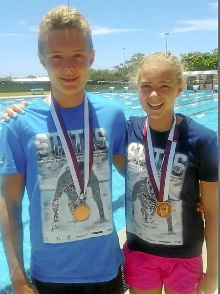 Björn und Anna Kroniger vom SV Blau-Weiß feierten in Australien internationale Erfolge.