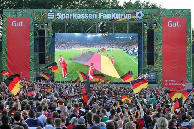 Public Viewing im Westpark Bochum
