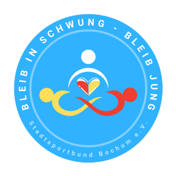 Logo bleib in Schwung bleib jung