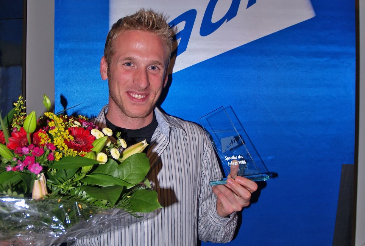 Jan Fitschen nach der Ehrung
