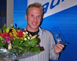 Jan Fitschen nach der Ehrung