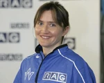 Lächelnde Irina Mikitenko