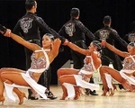 Tanzformation bei Deutscher Meisterschaft