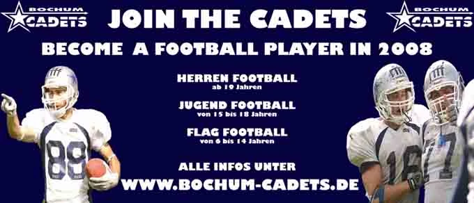 Cadets-Werbung