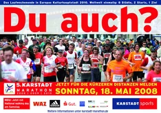 Plakat Ruhr-Marathon